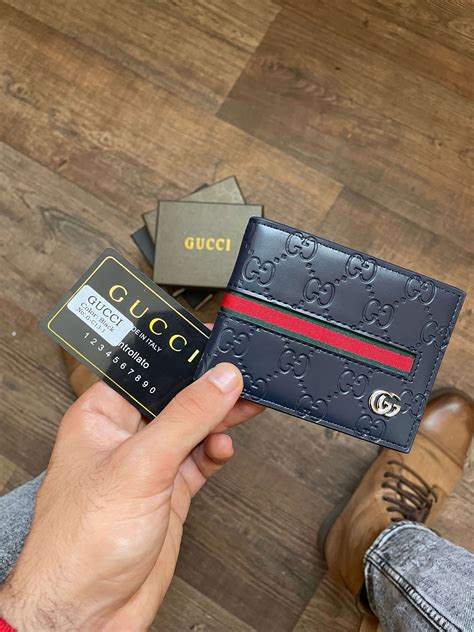 gucci porte-monnaie homme|portauille Gucci homme.